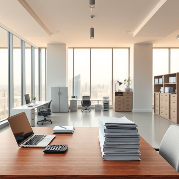 An office environment